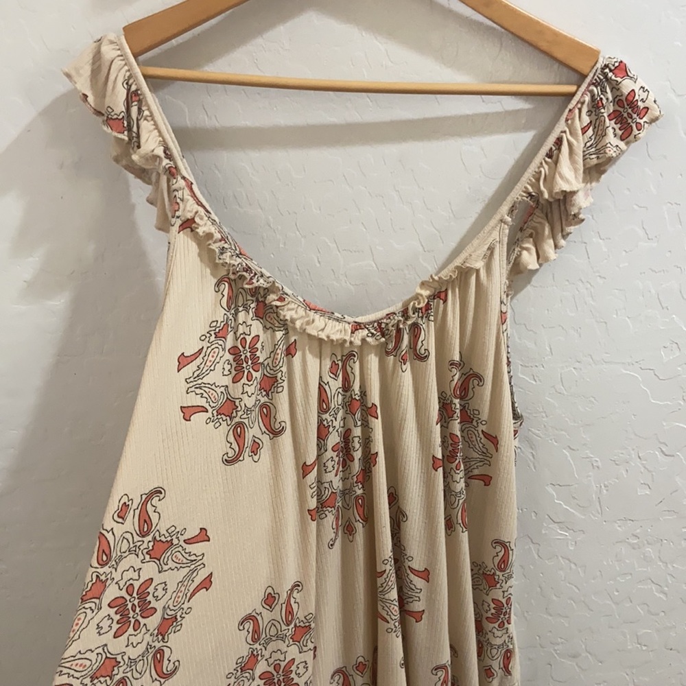 Free People Paisley Tunic